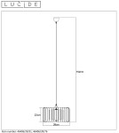 Lampy wiszące boho - Lucide ETTA Wisząca E27 39cm H22cm W 46406/39/76 - produkt 9