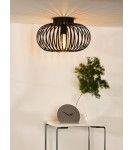 Lampy sufitowe - Lucide MANUELA Plafon Light 1xE27 40cm Czarny 78174/40/30 - produkt 8