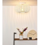 Lampy sufitowe - Lucide MANUELA Plafon Light 1xE27 ?40cm Biały 78174/40/31 - produkt 8