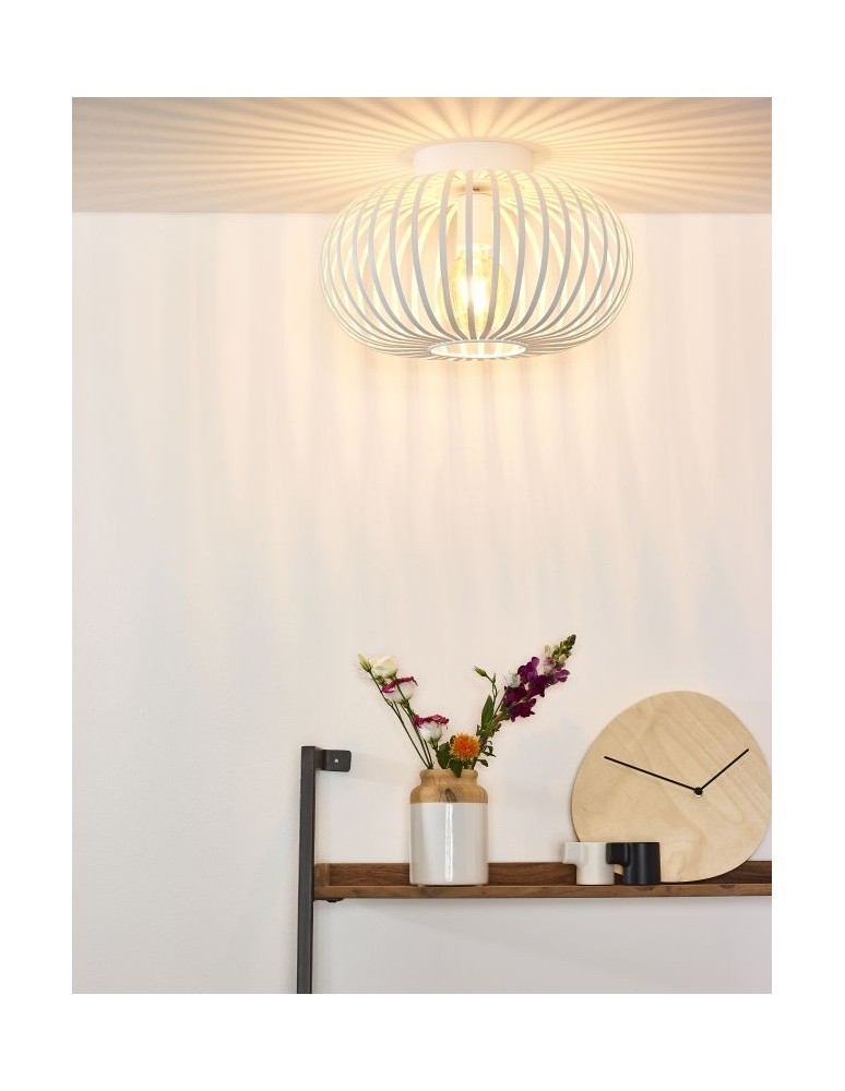 Lucide MANUELA Plafon Light 1xE27 ?40cm Biały 78174/40/31