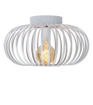 Lampy sufitowe - Lucide MANUELA Plafon Light 1xE27 ?40cm Biały 78174/40/31 - produkt 9
