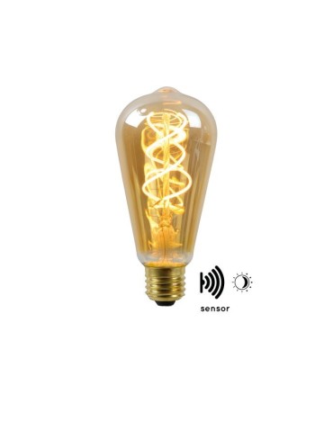 Lucide LED Żarówka 1xE27 bursztynowy 49034/04/62
