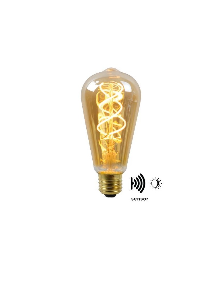 Żarówki Edisona LED E27 230V - Lucide LED Żarówka 1xE27 bursztynowy 49034/04/62 - produkt kolory-swiatla.pl 1