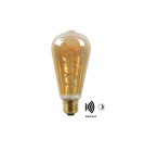 Żarówki Edisona LED E27 230V - Lucide LED Żarówka 1xE27 bursztynowy 49034/04/62 - produkt 2