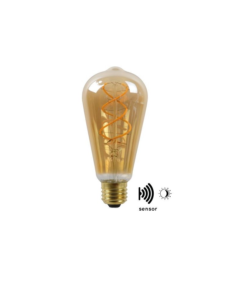 Żarówki Edisona LED E27 230V - Lucide LED Żarówka 1xE27 bursztynowy 49034/04/62 - produkt kolory-swiatla.pl 2