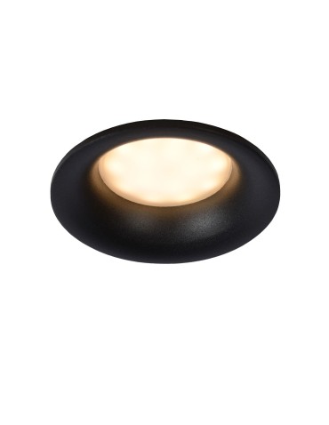 Lucide ZIVA Wpust 1xGU10 czarny 09923/01/30