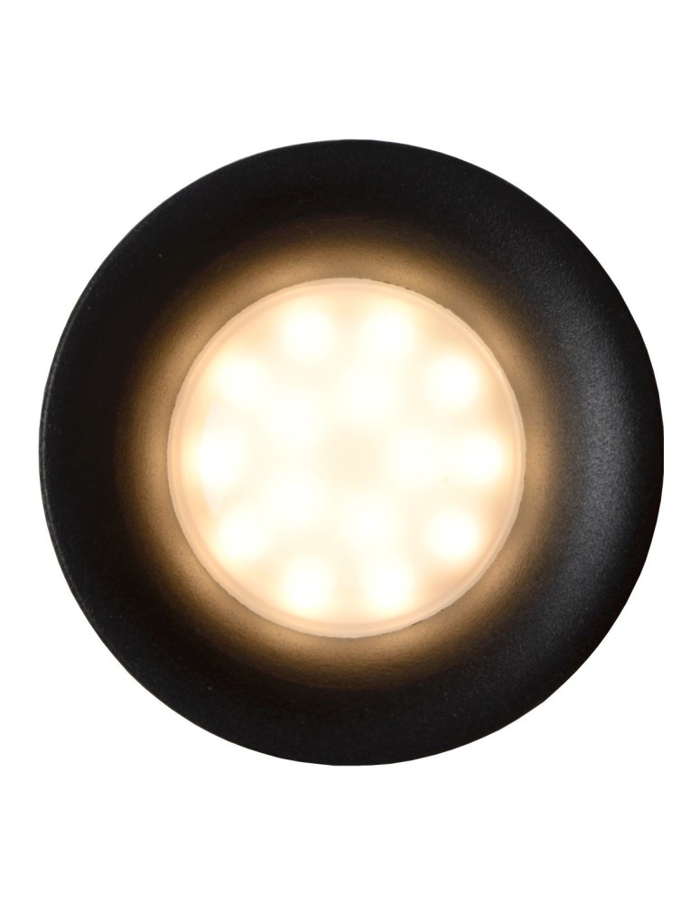 Lucide ZIVA Wpust 1xGU10 czarny 09923/01/30