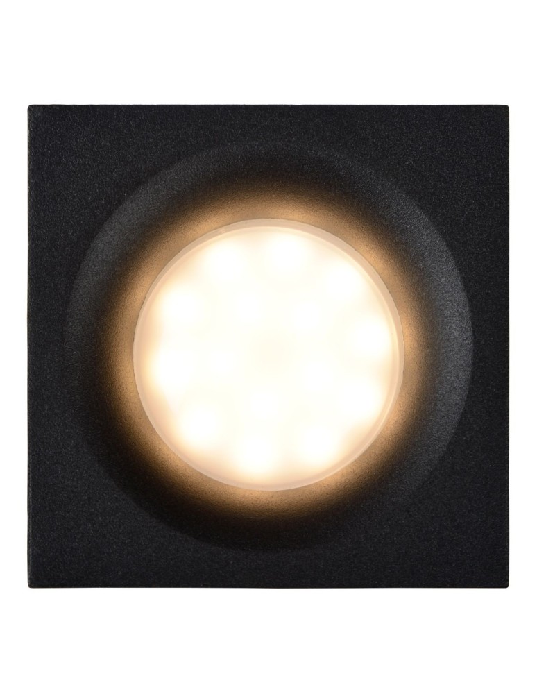 Lucide ZIVA Wpust 1xGU10 czarny 09924/01/30
