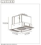 Lampy podtynkowe bezramkowe - trimless - Lucide TRIMLESS Wpust 1xGU10 czarny 09925/01/30 - produkt 4