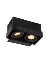 Lucide TRIMLESS Wpust 2xGU10 czarny 09925/02/30