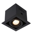 Lampy podtynkowe - oczka - Lucide CHIMNEY Wpust 1xGU10 czarny 09926/01/30 - produkt 3