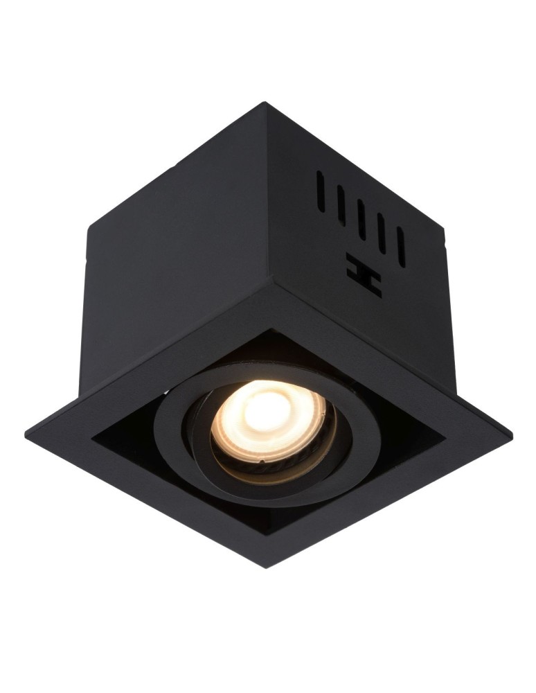 Lucide CHIMNEY Wpust 1xGU10 czarny 09926/01/30