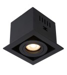 Lampy podtynkowe - oczka - Lucide CHIMNEY Wpust 1xGU10 czarny 09926/01/30 - produkt 4