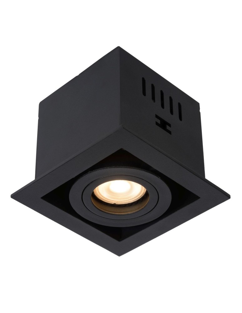 Lucide CHIMNEY Wpust 1xGU10 czarny 09926/01/30