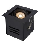 Lampy podtynkowe - oczka - Lucide CHIMNEY Wpust 1xGU10 czarny 09926/01/30 - produkt 5