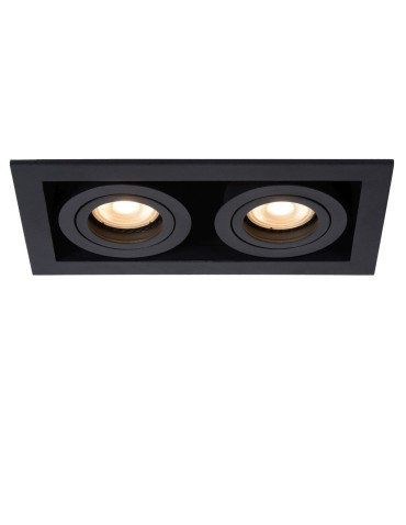 Lucide CHIMNEY Wpust 2xGU10 czarny 09926/02/30