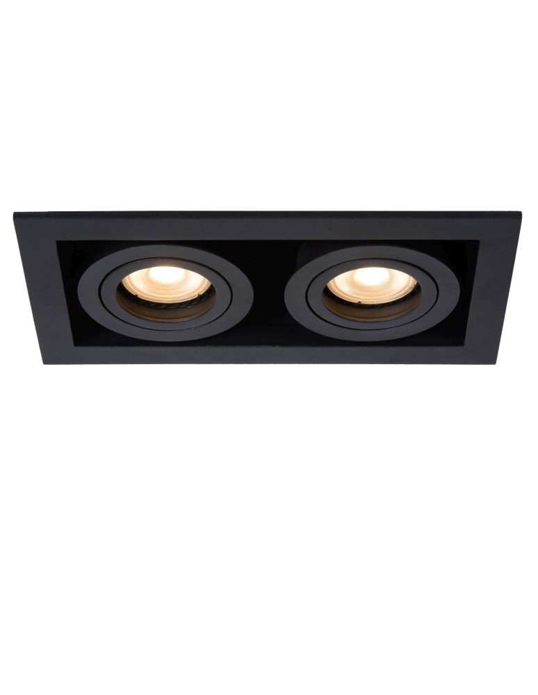 Lucide CHIMNEY Wpust 2xGU10 czarny 09926/02/30