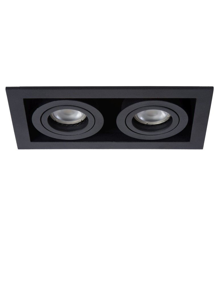 Lucide CHIMNEY Wpust 2xGU10 czarny 09926/02/30