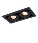 Lampy podtynkowe - oczka - Lucide CHIMNEY Wpust 2xGU10 czarny 09926/02/30 - produkt 6