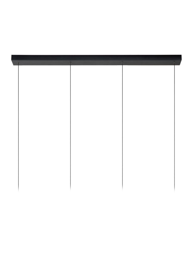 Lucide LORENZ Lampa wisząca 4xE27 czarny 74403/04/30