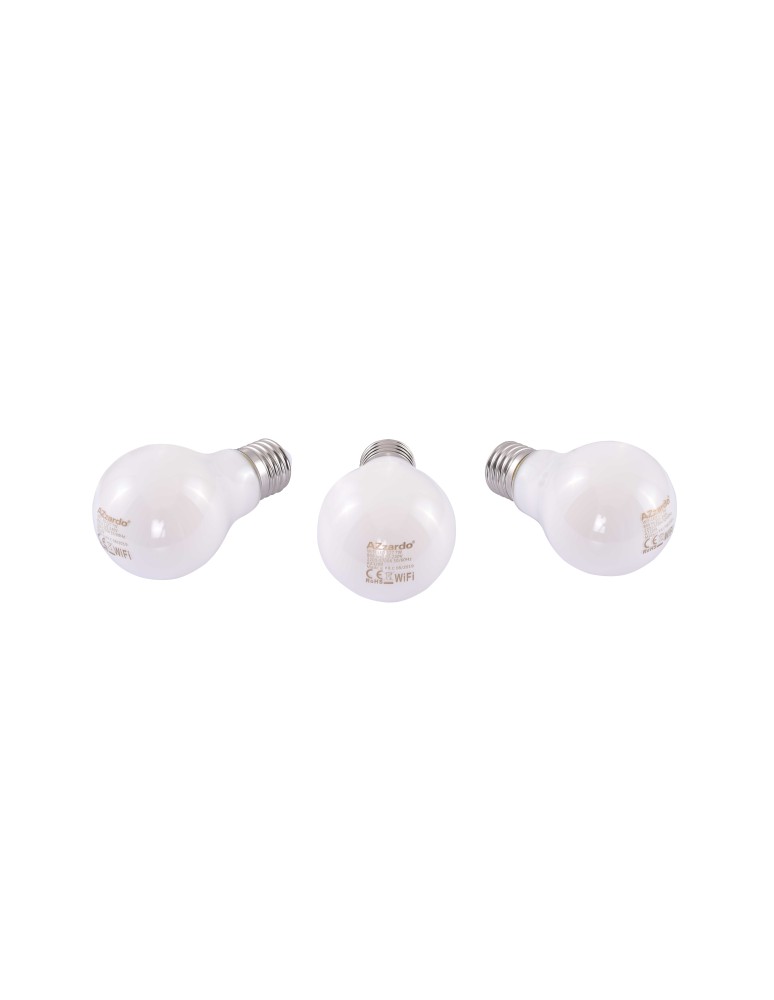 AZZARDO SMART Żarówka LED WiFi E27 7W CCT AZ3209 AZZARDO SMART Żarówka LED WiFi E27 7W CCT AZ3209