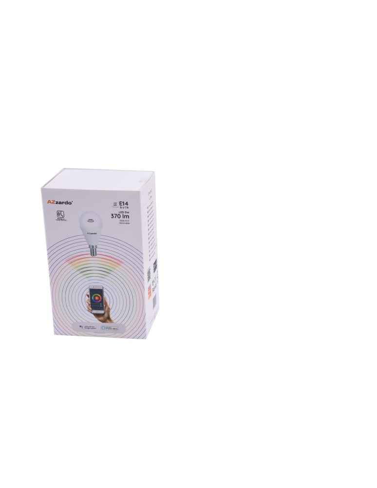 AZZARDO SMART Żarówka LED WiFi E14 5W AZ3216