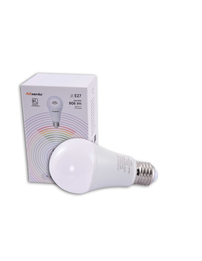 AZZARDO SMART Żarówka LED WiFi E27 10W AZ3213