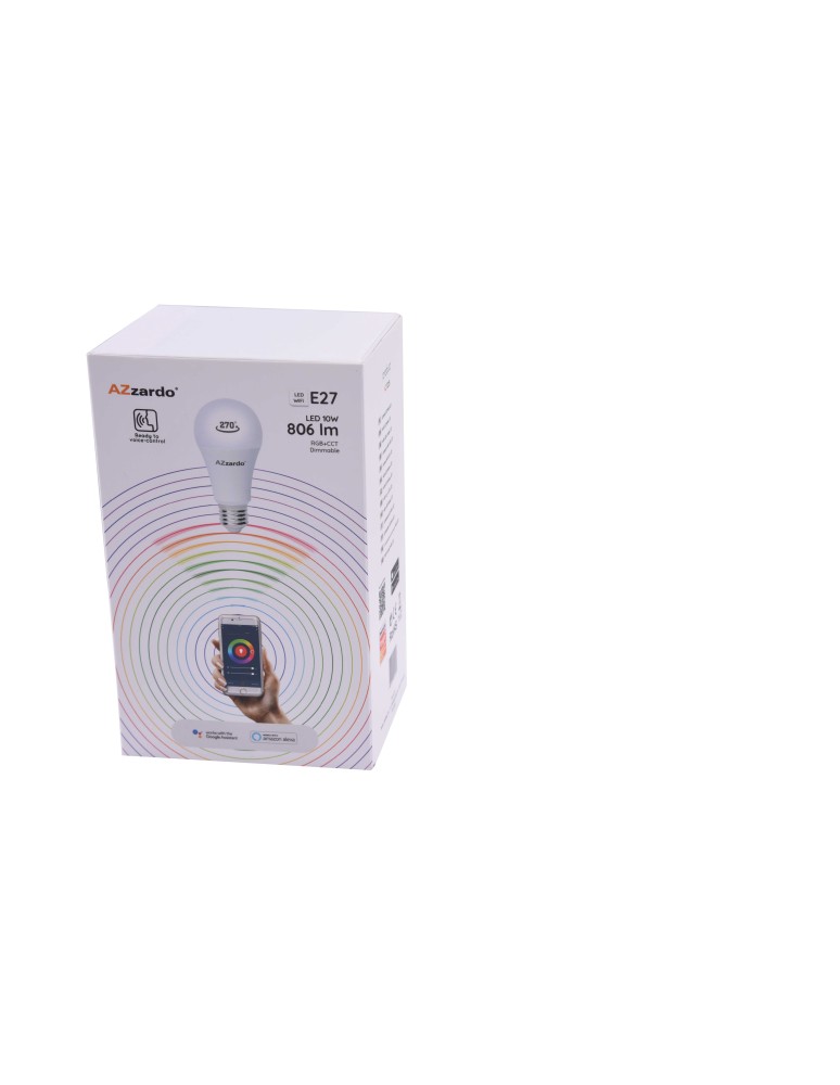 AZZARDO SMART Żarówka LED WiFi E27 10W AZ3213