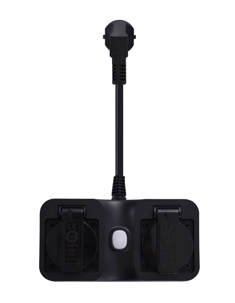 AZZARDO SMART Listwa zasilająca zewnętrzna WiFi 16A IP44 AZ3223