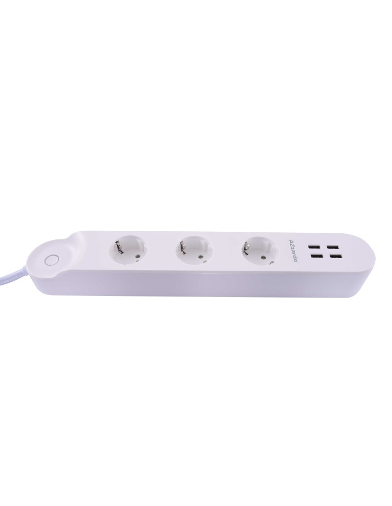 AZZARDO SMART Listwa zasilająca WiFi+USB 32A AZ3477