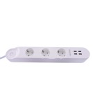 Przedłużacze i adaptery SMART - AZZARDO SMART Listwa zasilająca WiFi+USB 32A AZ3477 - produkt 10