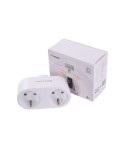 AZZARDO SMART WiFi Podwójne Gniazdo 16A Białe AZ3476 AZZARDO SMART WiFi Podwójne Gniazdo 16A Białe AZ3476