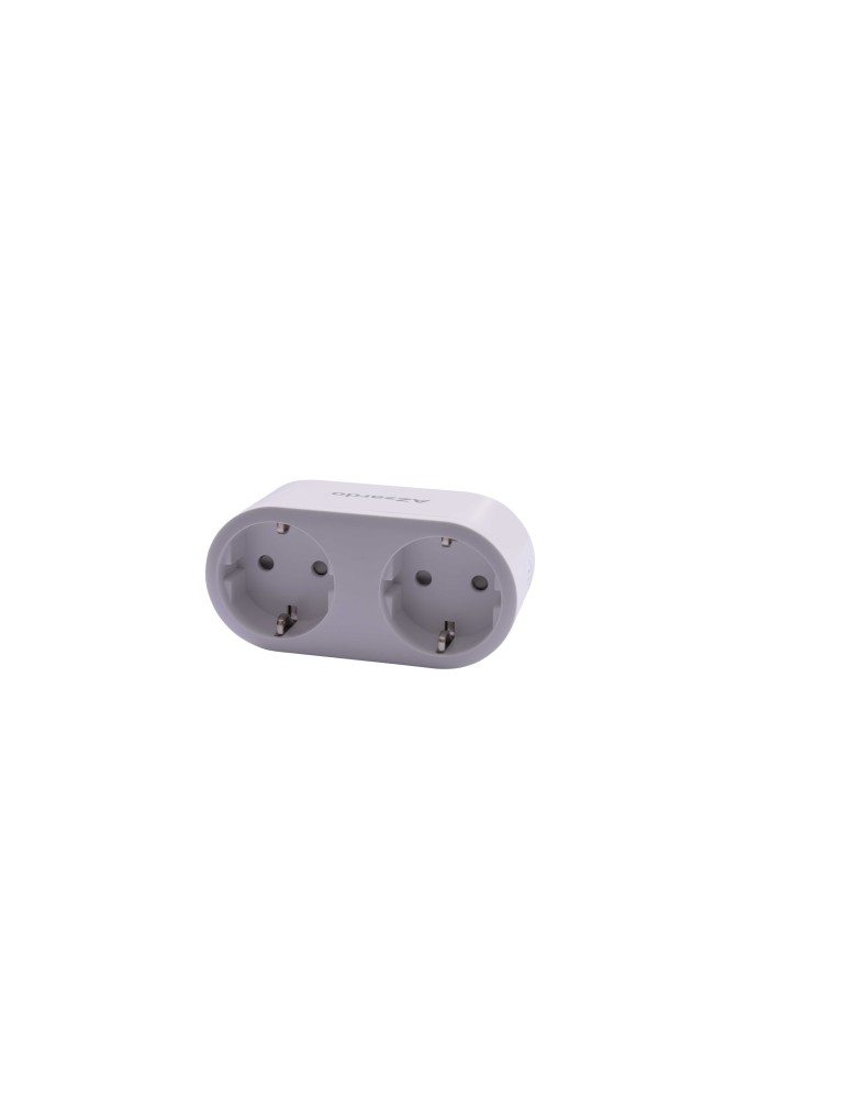 AZZARDO SMART WiFi Podwójne Gniazdo 16A Białe AZ3476 AZZARDO SMART WiFi Podwójne Gniazdo 16A Białe AZ3476