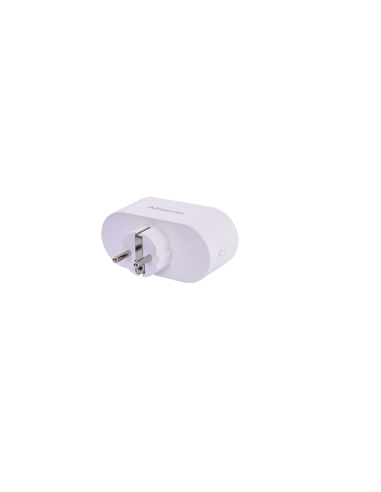 AZZARDO SMART WiFi Podwójne Gniazdo 16A Białe AZ3476 AZZARDO SMART WiFi Podwójne Gniazdo 16A Białe AZ3476