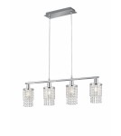 Lampy wiszące - Trio POSH  Wisząca 4xE14 chrom R30764006 - product 1