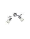 TRIO LEVISTO  Sufitowa 2xE14 nikiel mat alabastrowy 871010207