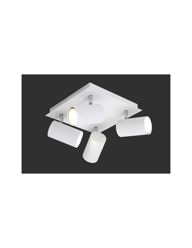 Lampy sufitowe regulowane - spoty - TRIO MARLEY Biały 802430401 - produkt kolory-swiatla.pl 1
