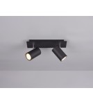 Lampy sufitowe reflektory - TRIO MARLEY  Sufitowa 2xGU10 czarny 802400232 - product 1