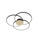 Lampy sufitowe - TRIO SEDONA  Sufitowa LED czarny 673210332 - product 1