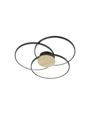 TRIO SEDONA  Sufitowa LED czarny 673210332
