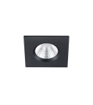 Lampy podtynkowe kwadratowe - TRIO ZAGROS Wpust LED czarny mat 650610132 - product 1