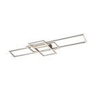 Lampy sufitowe nowoczesne - TRIO IRVINE  Sufitowa LED szary 620010407 - product 1