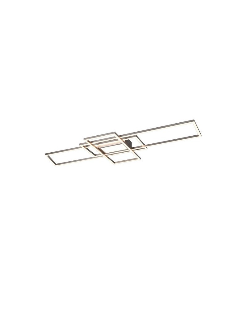 Lampy sufitowe nowoczesne - TRIO IRVINE  Sufitowa LED szary 620010407 - produkt kolory-swiatla.pl 1