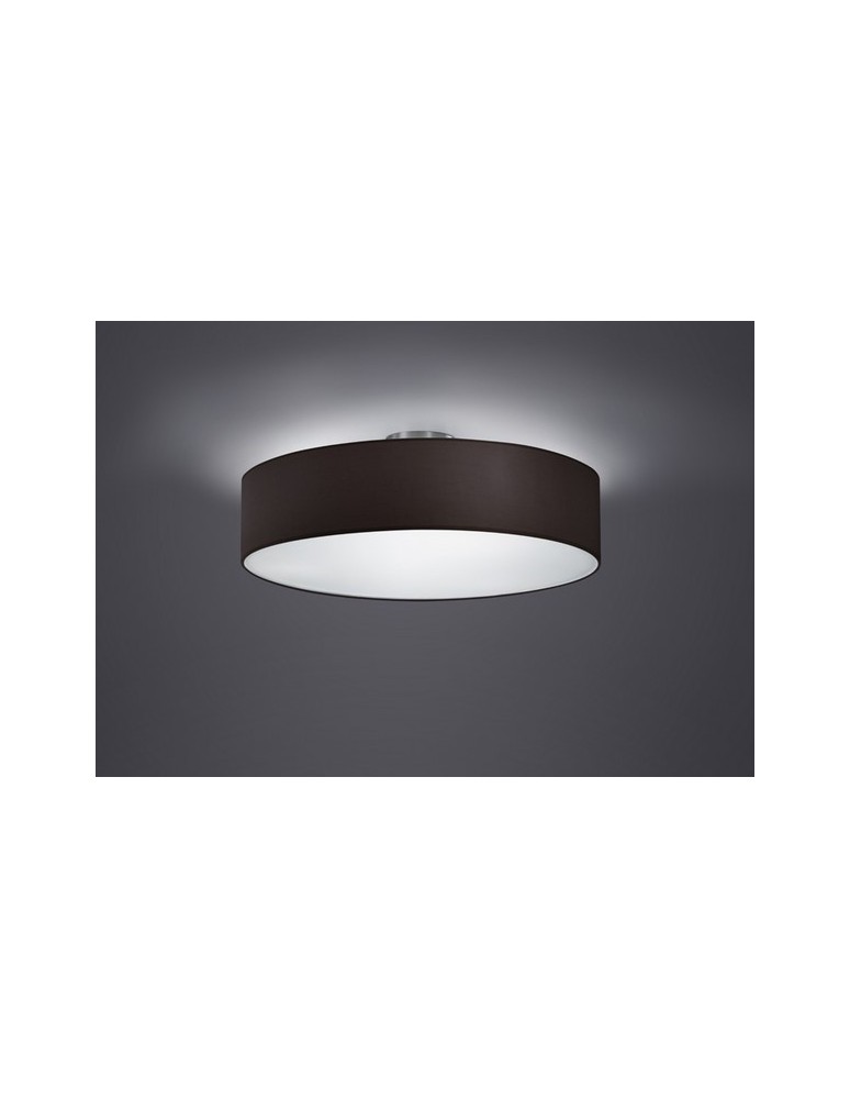 Lampy sufitowe - TRIO HOTEL Nikiel mat 603900302 Plafon - produkt kolory-swiatla.pl 1