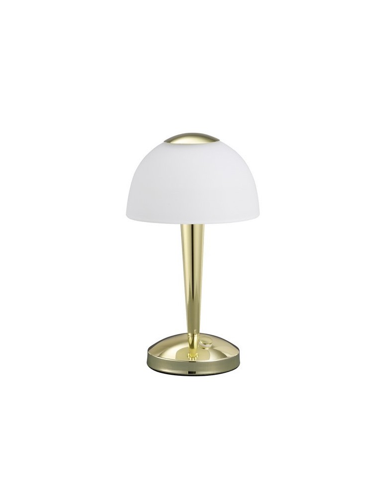 Lampki nocne - TRIO VENTURA Mosiądz polerowany 529990103 Biurkowa - produkt kolory-swiatla.pl 1