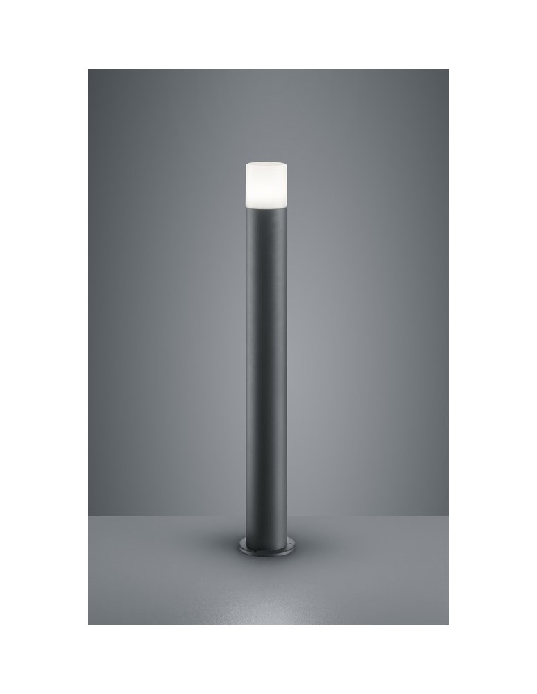 Lampy ogrodowe stojące - TRIO HOOSIC Stojąca1xE27 antracyt 424060142 - produkt kolory-swiatla.pl 1