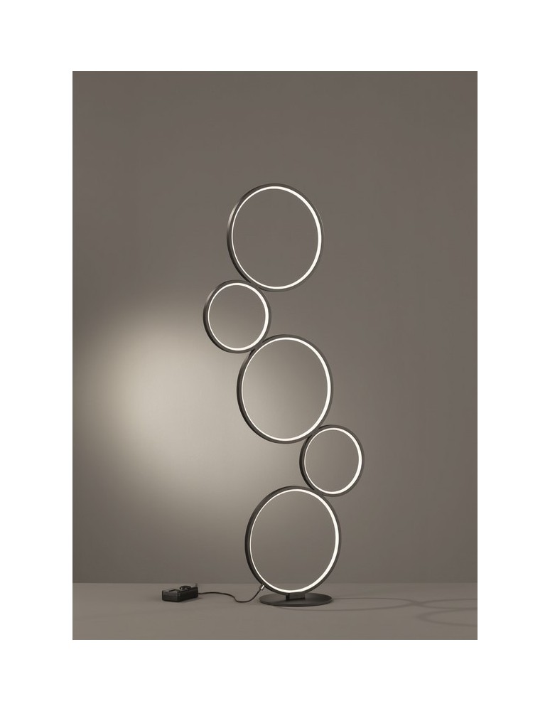 Lampy podłogowe LED - TRIO RONDO  Podłogowa 1xLED czarny mat 422610532 - produkt kolory-swiatla.pl 1