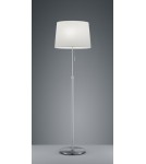 Lampy podłogowe z abażurem - TRIO LYON  Podłogowa 3xE27 nikiel 409100307 - product 1
