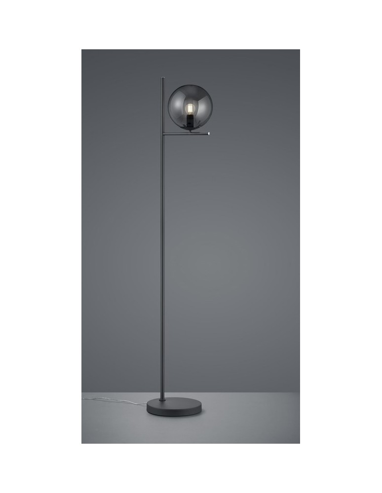 Lampy podłogowe - TRIO PURE  Podłogowa 1xE14 antracyt 402000142 - produkt kolory-swiatla.pl 1