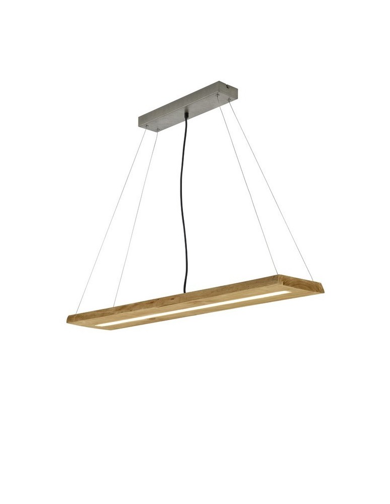 Lampy wiszące boho - TRIO BRAD  Wisząca LED brązowy 323710130 - produkt kolory-swiatla.pl 1